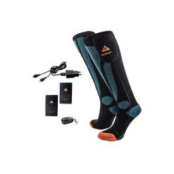 Skarpetki narciarskie podgrzewane Alpenheat Fire SkiSocks RC. Czarne skarpetki ALPENHEAT, bez wzorów. Za 990.00 zł.