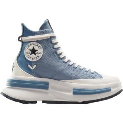 Buty sportowe Converse Run Star Legacy CX Platform Crafted Laces. Niebieskie buty treningowe Converse, bez wzorów, bez zapięcia, na fitness i siłownię. Za 690.00 zł.