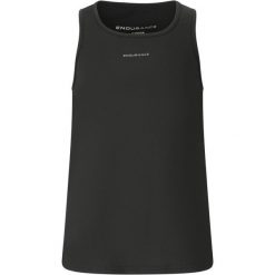 Dziecięcy tank top Endurance Besse. Czarne topy Endurance, m, bez wzorów, młodzieżowe, bez kołnierzyka, bez ramiączek. Za 158.00 zł.