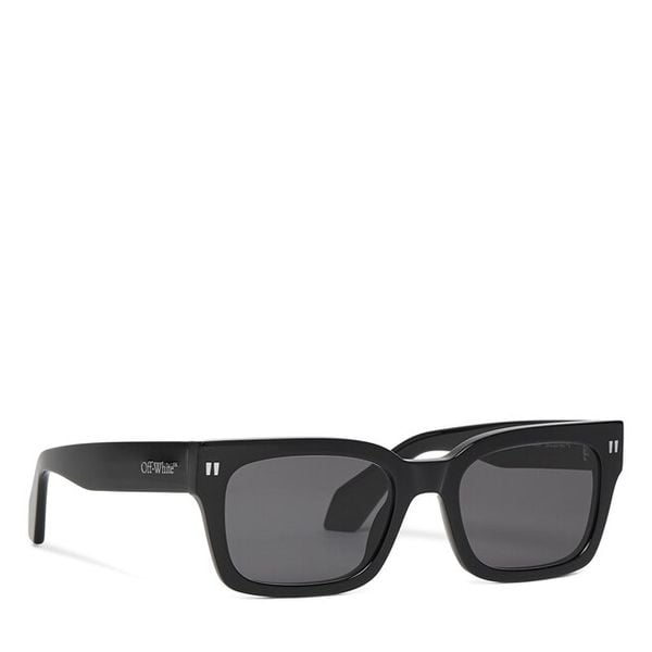 Okulary przeciwsłoneczne Off-White. Czarne okulary przeciwsłoneczne OFF-WHITE, bez wzorów. Za 967.99 zł.