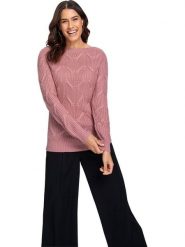 WITT WEIDEN Sweter w kolorze jasnoróżowym rozmiar: 50. Różowe swetry WITT WEIDEN, bez wzorów, bez ramiączek. Za 34.99 zł.