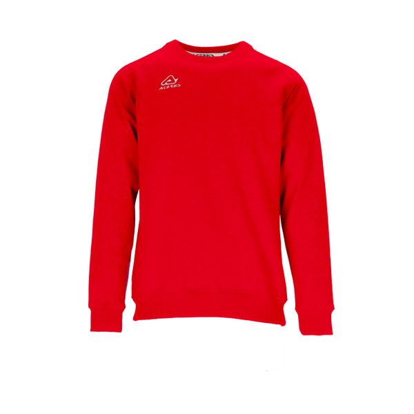 Bluza z okrągłym dekoltem Acerbis Easy. Czerwone bluzy ACERBIS, l, bez wzorów, z materiału, bez kaptura, na fitness i siłownię. Za 228.50 zł.