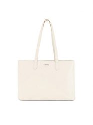 Lasocki Torebka LSK-M-023-07 Écru. Shopper bag Lasocki, bez wzorów, z tworzywa sztucznego, bez dodatków. Za 149.99 zł.