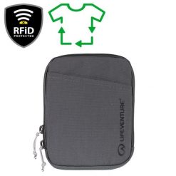 Kompaktowa torba podróżna Lifeventure RFID 155×120×20 mm. Szare torby podróżne Lifeventure, bez wzorów, na ramię. Za 102.80 zł.