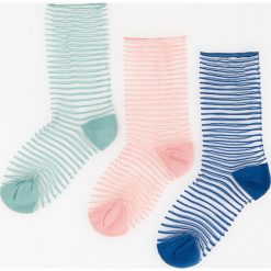 Transparentne skarpetki 3 pack - Zielony. Skarpetki marki Reserved. Za 29.99 zł.