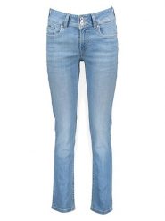 Pepe Jeans Dżinsy "Gen" - Slim fit - w kolorze błękitnym rozmiar: W25/L30. Niebieskie jeansy Pepe Jeans, l, z aplikacjami, z jeansu, klasyczne. Za 145.26 zł.