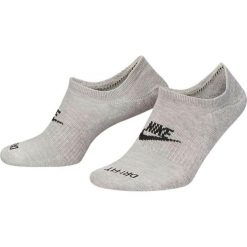 Skarpety sportowe unisex Nike NK Everyday Plus Cush Footie. Szare skarpetki Nike, bez wzorów. Za 88.31 zł.
