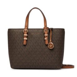 Torebka MICHAEL Michael Kors. Brązowe torebki klasyczne MICHAEL Michael Kors, bez wzorów, klasyczne, bez dodatków. Za 703.99 zł.