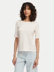 BOSS T-Shirt Evyta 50561508 Różowy Regular Fit. Czerwone t-shirty Boss, xs, bez wzorów, z bawełny, bez kołnierzyka, bez ramiączek. Za 399.99 zł.