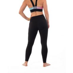 Damskie legginsy Metal Boxe. Czarne legginsy METAL BOXE, bez wzorów, z elastanu. Za 229.00 zł.