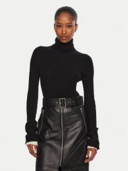 Pinko Golf Kanaani 104344 A278 Czarny Regular Fit. Czarne swetry Pinko, l, bez wzorów, z wełny, bez ramiączek. Za 649.99 zł.