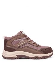 Skechers Trekkingi Trego Ashaway 180336/DKMV Fioletowy. Fioletowe buty trekkingowe Skechers, bez wzorów, ze skóry, bez zapięcia, trekkingowe. Za 479.99 zł.