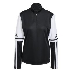 Damska bluza dresowa adidas Squadra25. Białe bluzy adidas, na zimę, bez wzorów, z dresówki, bez ramiączek, bez kaptura. Za 131.99 zł.