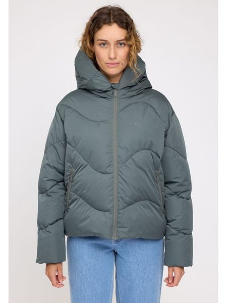 MAZINE Kurtka zimowa w kolorze zielonym rozmiar: L. Zielone kurtki MAZINE, na zimę, l, bez wzorów, z puchu, bez kaptura. Za 484.31 zł.