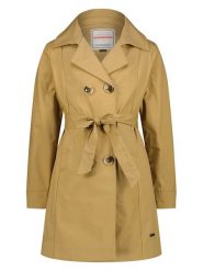 Vingino Trencz w kolorze beżowym rozmiar: 164. Brązowe płaszcze Vingino, bez wzorów, z bawełny, bez kaptura. Za 158.10 zł.