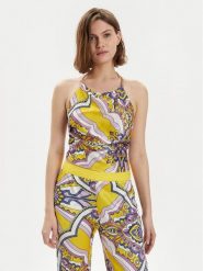 Gaudi Top 411FD45034 Kolorowy Regular Fit. Topy Gaudi, bez wzorów, z syntetyku, bez kołnierzyka, bez ramiączek. Za 239.99 zł.