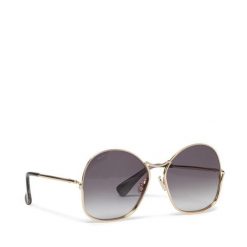 Okulary przeciwsłoneczne Max Mara. Żółte okulary przeciwsłoneczne Max Mara, bez wzorów, złote. Za 1,039.00 zł.