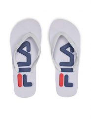 Fila Japonki Troy Slipper Wmn FFW0005.10004 Biały. Białe japonki Fila, bez wzorów, z tworzywa sztucznego. Za 39.99 zł.