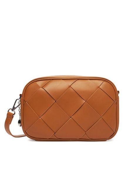 JENNY Torebka C-JEN-L-005-08 Brązowy. Brązowe listonoszki Jenny, bez wzorów, z materiału, bez dodatków. Za 99.99 zł.