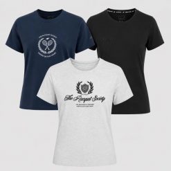 ZESTAW KOSZULEK DAMSKICH 4F KOMPLET 3PAK T-SHIRT SPORTOWY SS26. T-shirty sportowe 4f, uniwersalny, bez wzorów, z bawełny, bez ramiączek, na fitness i siłownię. Za 157.00 zł.