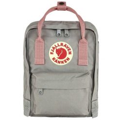 Plecak codzienny Kanken Mini. Szare plecaki Fjällräven, bez wzorów, bez dodatków. Za 429.99 zł.
