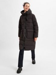 Msch Copenhagen Płaszcz pikowany - MSCHPavinaria Kobiety Sztuczne włókno czarny, M/L. Czarne płaszcze MSCH Copenhagen, l, bez wzorów, z włókna, bez kaptura. Za 649.95 zł.