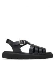 Barbour Sandały Otterburn LFO0757BK51 Czarny. Czarne sandały Barbour, bez wzorów, ze skóry, bez obcasa, na płaskiej podeszwie, bez zapięcia. Za 319.99 zł.