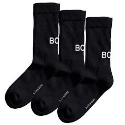 Skarpetki Björn Borg Core Crew Polyamide (x3). Czarne skarpetki Björn Borg, bez wzorów, z bawełny. Za 174.50 zł.