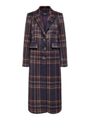 ONLY Płaszcz przejściowy Coris 15355210 Fioletowy Regular Fit. Fioletowe płaszcze ONLY, xs, bez wzorów, z syntetyku, bez kaptura. Za 429.99 zł.