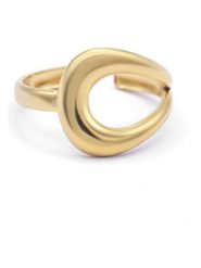 MOODE Pierścionek "Louna" rozmiar: onesize. Żółte pierścionki MOODE, ze stali. Za 39.99 zł.