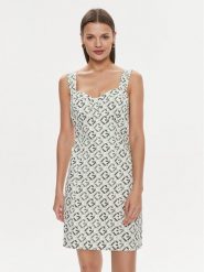 Guess Sukienka codzienna Beatrice W4RK19 WER10 Zielony Bodycon Fit. Zielone sukienki Guess, na co dzień, l, z aplikacjami, z bawełny, bez kołnierzyka, bez ramiączek, bodycon. Za 319.99 zł.