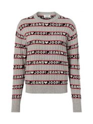Joop Jeans Sweter z dzianiny Kobiety Bawełna czarny|szary|czerwony, S. Czarne swetry Joop! Jeans, s, bez wzorów, z bawełny, bez ramiączek. Za 329.95 zł.