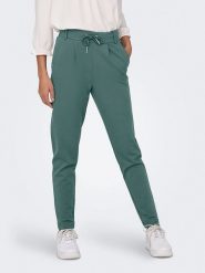 ONLY Spodnie w kolorze zielonym rozmiar: M/L30. Zielone spodnie materiałowe ONLY, bez wzorów, z materiału. Za 127.95 zł.