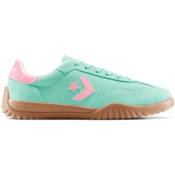 Adidasy Converse Run Star Trainer Suede, Dla obu płci. Zielone buty sportowe lifestyle Converse, bez wzorów, z tkaniny, retro, bez zapięcia. Za 490.00 zł.
