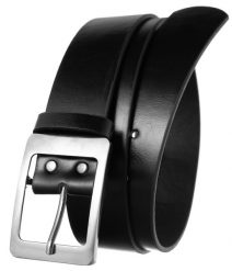 Pasek czarny Cavaldi SBB-CV-4A BLACK 105. Czarne paski 4U Cavaldi, bez wzorów, ze skóry ekologicznej, biznesowe. Za 12.00 zł.