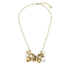 Naszyjnik Furla. Żółte naszyjniki Furla, złote. Za 659.99 zł.