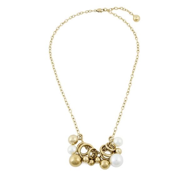 Naszyjnik Furla. Żółte naszyjniki Furla, złote. Za 659.99 zł.