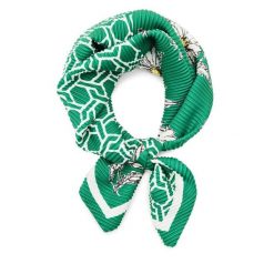 Chusta Desigual. Zielone chusty Desigual, bez wzorów. Za 79.99 zł.