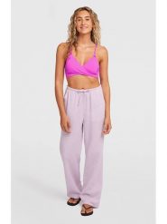 O'Neill Spodnie "Brenda" w kolorze fioletowym rozmiar: L. Różowe spodnie materiałowe O'Neill, bez wzorów, z bawełny. Za 149.31 zł.