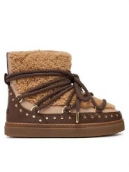 Inuikii Śniegowce Curly Rock 1001.003.0072 Beżowy. Brązowe śniegowce Inuikii, bez wzorów, ze skóry, bez zapięcia. Za 1,459.00 zł.