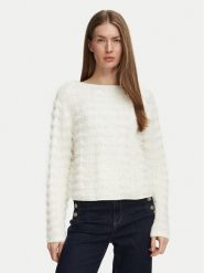 Guess Sweter W6BR59 Z1564 Kremowy Regular Fit. Białe swetry Guess, s, z aplikacjami, bez ramiączek. Za 434.99 zł.