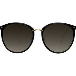 Okulary Kings LINDA FARROW. Brązowe okulary przeciwsłoneczne Linda Farrow, bez wzorów, szklane. Za 2,879.00 zł.