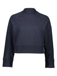 ON RUNNING Bluza w kolorze granatowym rozmiar: L. Niebieskie bluzy On Running, l, bez wzorów, bez ramiączek, bez kaptura. Za 202.50 zł.