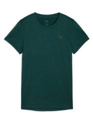 Puma Koszulka funkcyjna "Train All Day Essential" w kolorze zielonym rozmiar: M. Zielone t-shirty sportowe Puma, m, bez wzorów, z materiału, bez ramiączek, outdoorowe. Za 81.95 zł.