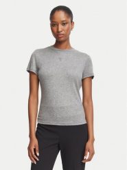 Guess T-Shirt W5BP07 KCGM2 Szary ciemny Regular Fit. Szare t-shirty Guess, xs, z aplikacjami, z syntetyku, bez kołnierzyka, bez ramiączek. Za 174.99 zł.
