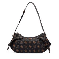 Torebka Guess. Czarne torebki klasyczne Guess, z aplikacjami, klasyczne, bez dodatków. Za 544.99 zł.
