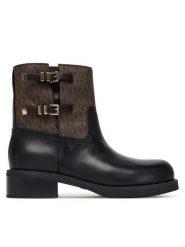 MICHAEL Michael Kors Botki Darrington 40F5DTFE7L Brązowy. Brązowe botki MICHAEL Michael Kors, bez wzorów, ze skóry, bez obcasa, na płaskiej podeszwie, bez zapięcia. Za 959.99 zł.
