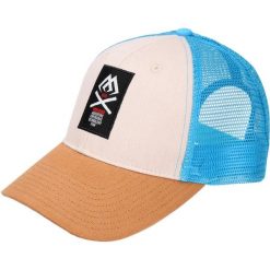Czapka z daszkiem Mikado Trucker Adventure. Niebieskie czapki z daszkiem Mikado, bez wzorów, sportowe. Za 62.99 zł.