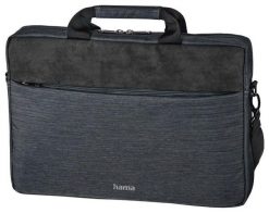 Torba Hama Tayrona 14.1'' ciemnoszary. Szare torby na laptopa HAMA, bez wzorów, z tkaniny, na ramię. Za 93.90 zł.