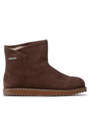 EMU Australia Śniegowce Dofida Mini W12645 Brązowy. Brązowe śniegowce Emu Australia, bez wzorów, ze skóry, bez zapięcia. Za 799.99 zł.